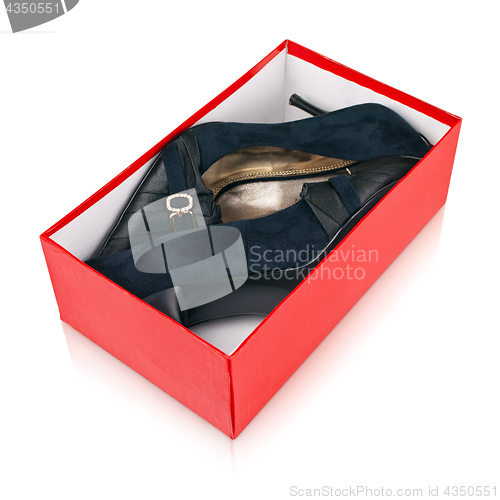 Image of Woman shoes in box