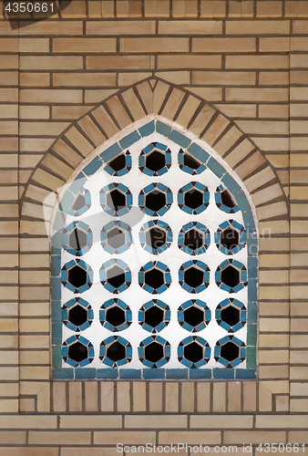 Image of Typical open-work window, Uzbekistan