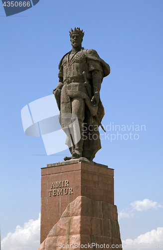 Image of Statue of Timur in Shahrisabz, Uzbekistan