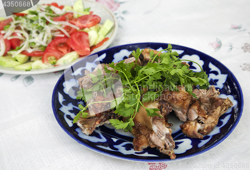 Image of Traditional Uzbek lamb meat