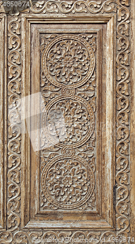 Image of Traditional wood carving, Uzbekistan