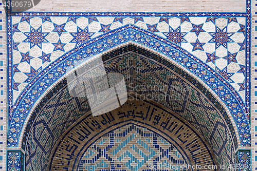 Image of Gate of a mosque in Samarkand