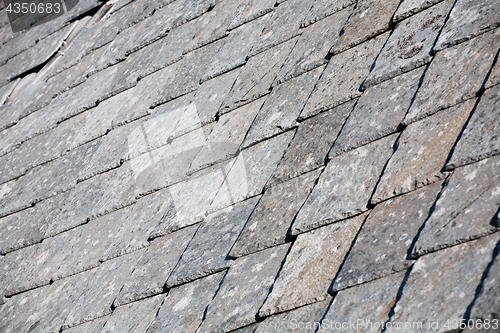 Image of stone roof tile