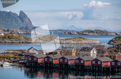 Image of Norwegian fishing houses