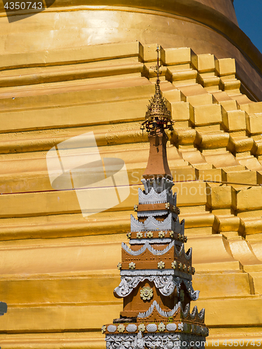 Image of The Shwe Sayan Pagoda in Dala, Myanmar