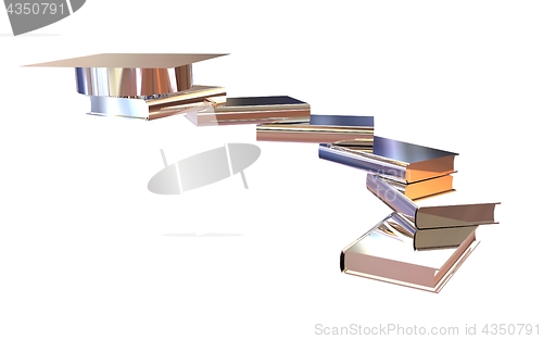 Image of Chrome books icon. 3d illustration