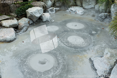 Image of Oniishibozu hell in japan Beppu