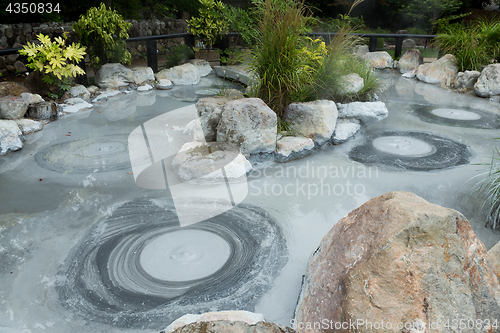 Image of Mud Hell at Beppu city of Japan