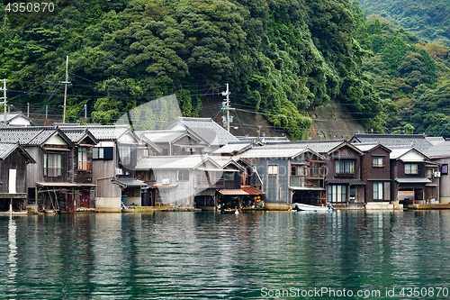 Image of Traditional Japanese Water House of Ine Cho