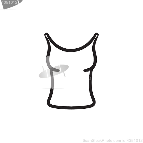 Image of Singlet sketch icon.