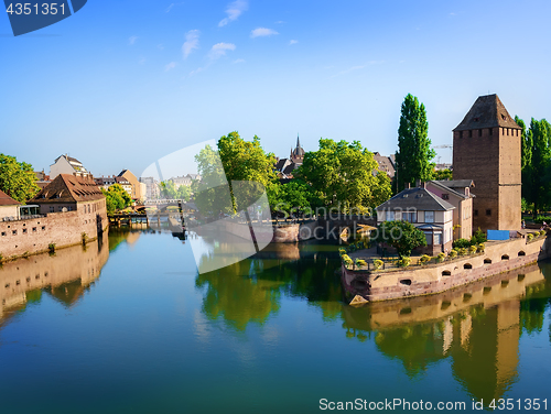 Image of Covered bridge Pont Couverts