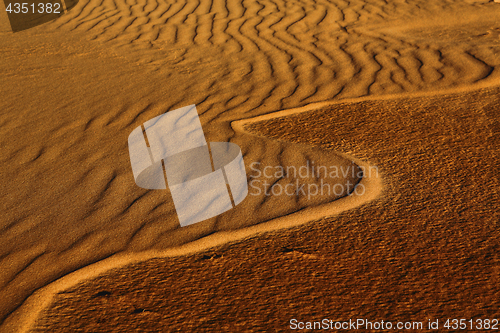 Image of Patterns in sand