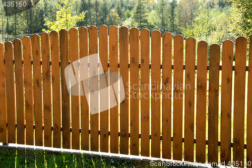 Image of wooden fence