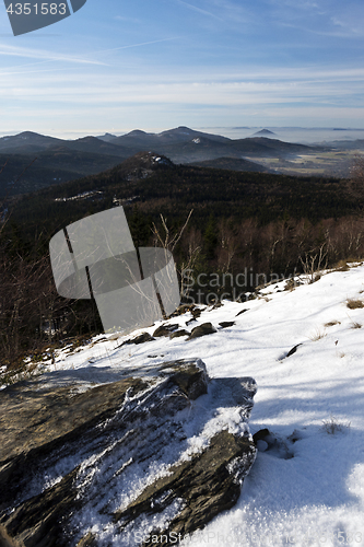 Image of Mountain landscape in winter