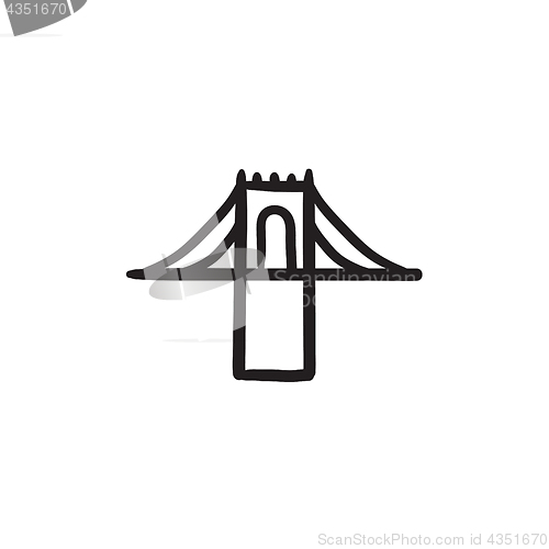 Image of Bridge sketch icon.