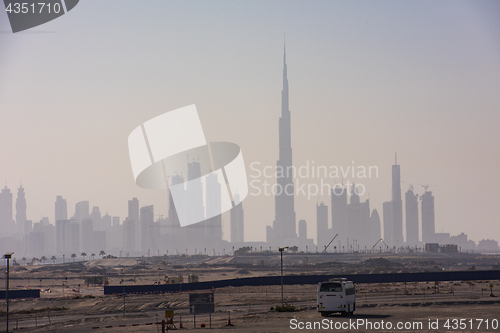 Image of Panorama Dubai city