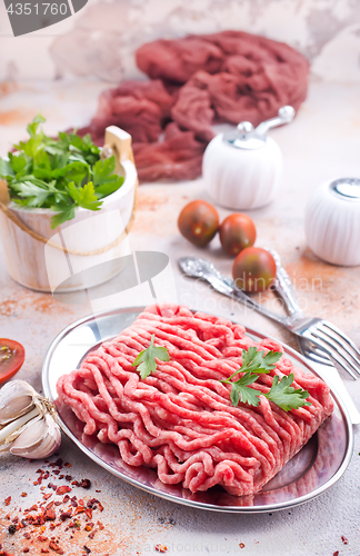 Image of minced meat 