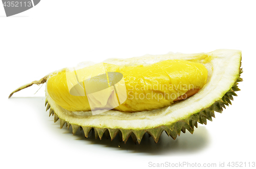 Image of Durian fruit isolated on white background