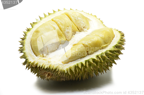 Image of Durian fruit isolated on white background