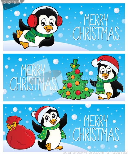 Image of Merry Christmas topic banners 4