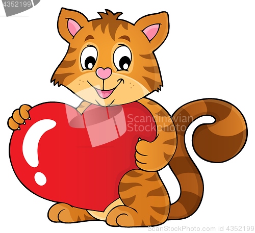 Image of Valentine cat topic image 1