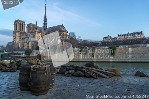 Image of Old Paris docks