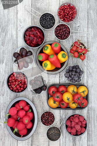 Image of Health Eating with Anthocyanin Food