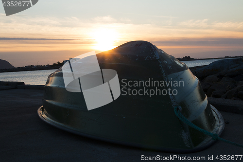 Image of Boat on Land