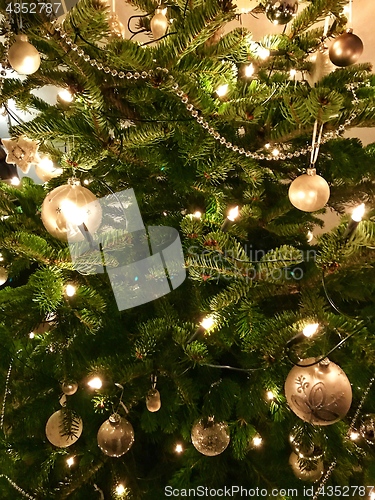 Image of Closeup of Christmas-tree