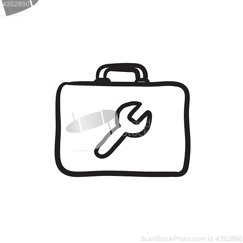 Image of Toolbox sketch icon.