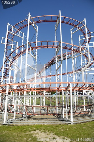 Image of Rollercoaster track