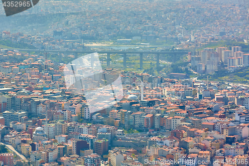 Image of Urban landscape of European side of Istanbul.