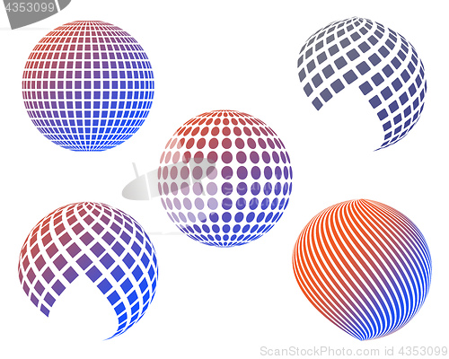 Image of balls of different kinds