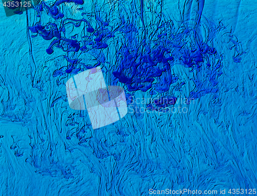 Image of Blue Acrylic Background