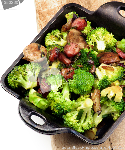 Image of Homemade Stew with Broccoli