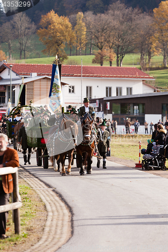 Image of Hundham, Germany, Bavaria 04.11.2017: 