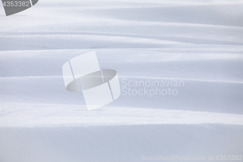 Image of Winter snowdrift background