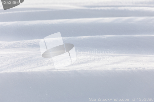 Image of Winter snowdrift background