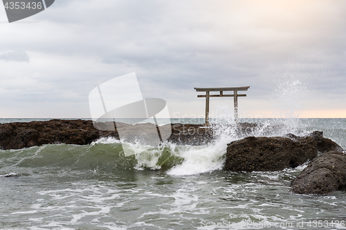 Image of Japanese Oarai isozaki shrine