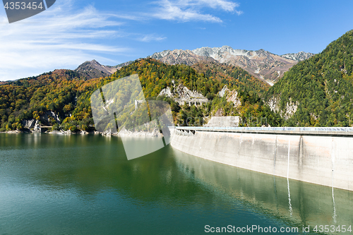 Image of Kurobe Dam in Japan