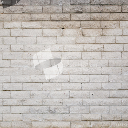 Image of white brick wall background