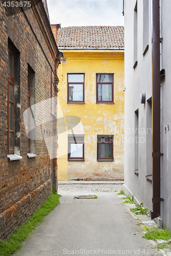 Image of Narrow alley in old town