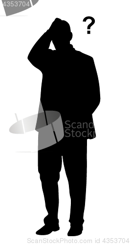 Image of Businessman having problems