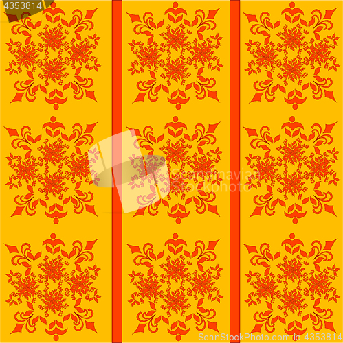 Image of Wallpaper pattern red