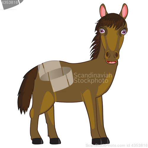 Image of Illustration sulphur horse