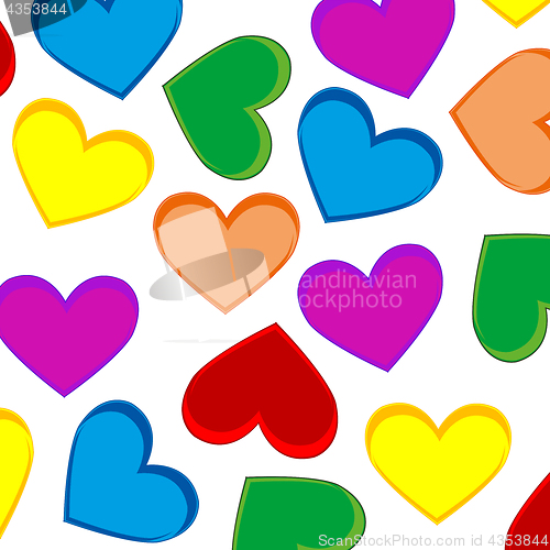 Image of Background from heart colour