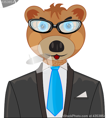 Image of Bear in suit