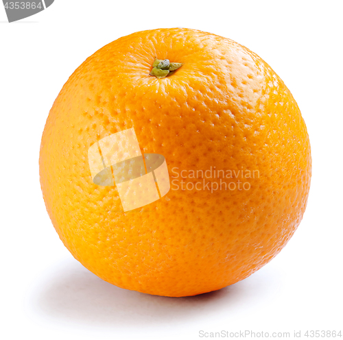 Image of fresh orange isolated on white background