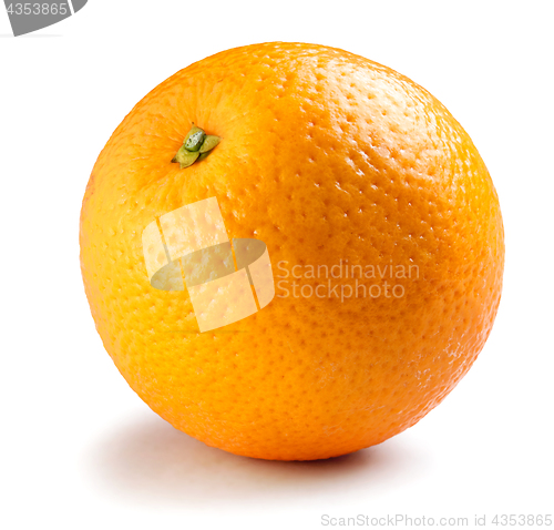 Image of fresh orange isolated on white background