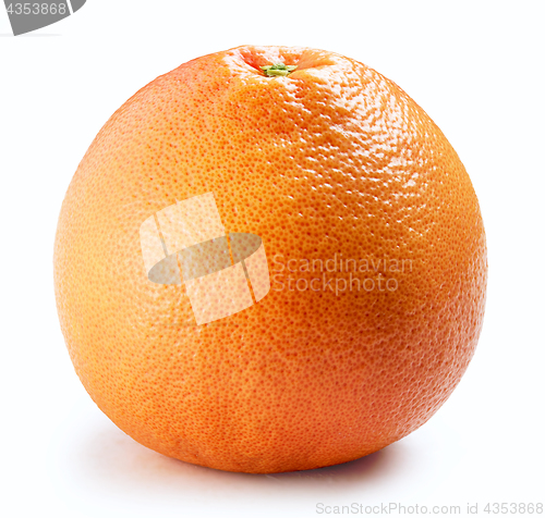 Image of fresh grapefruit isolated on white background